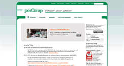 Desktop Screenshot of percomp.de