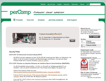 Tablet Screenshot of percomp.de